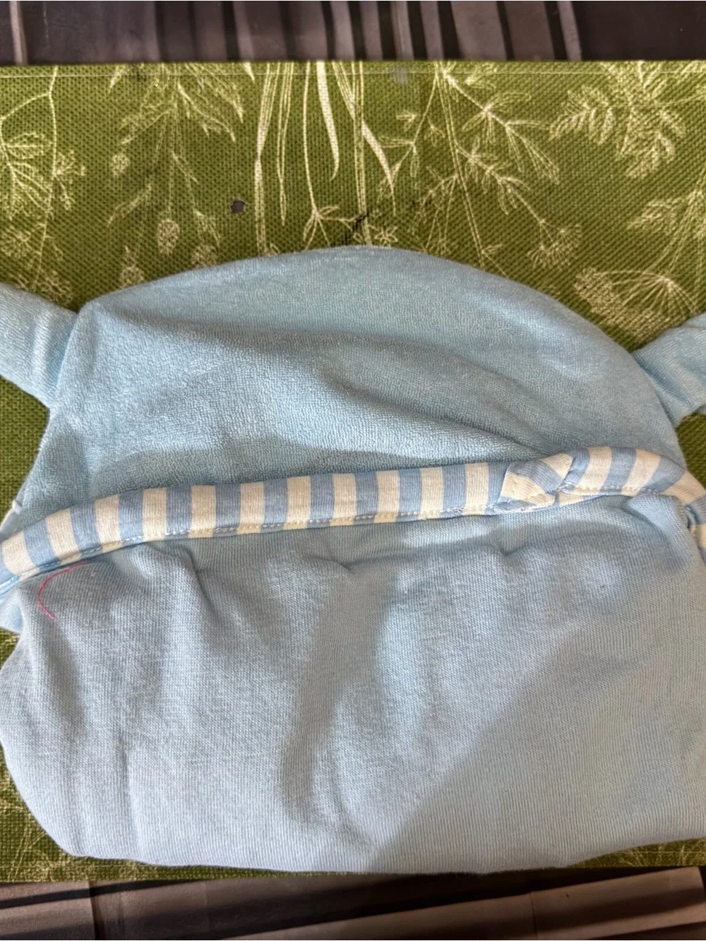 Blue Cartoon Kids towel and wash clothes- Plush Stitch-Inspired Design
